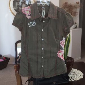 Johnny Was 3J Workshop blouse